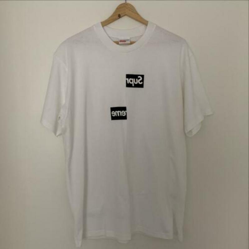 Supreme / CDG Split Box Logo Tee - Large