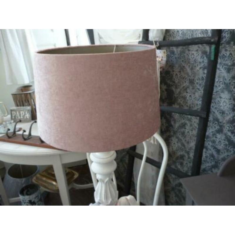 Velvet roze lampenkap, groot