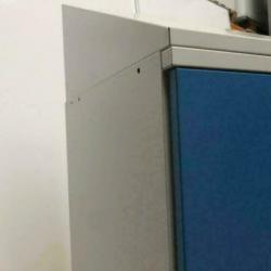 Oostwoud 2-deurs smalle stalen kledingkast Z- locker kast