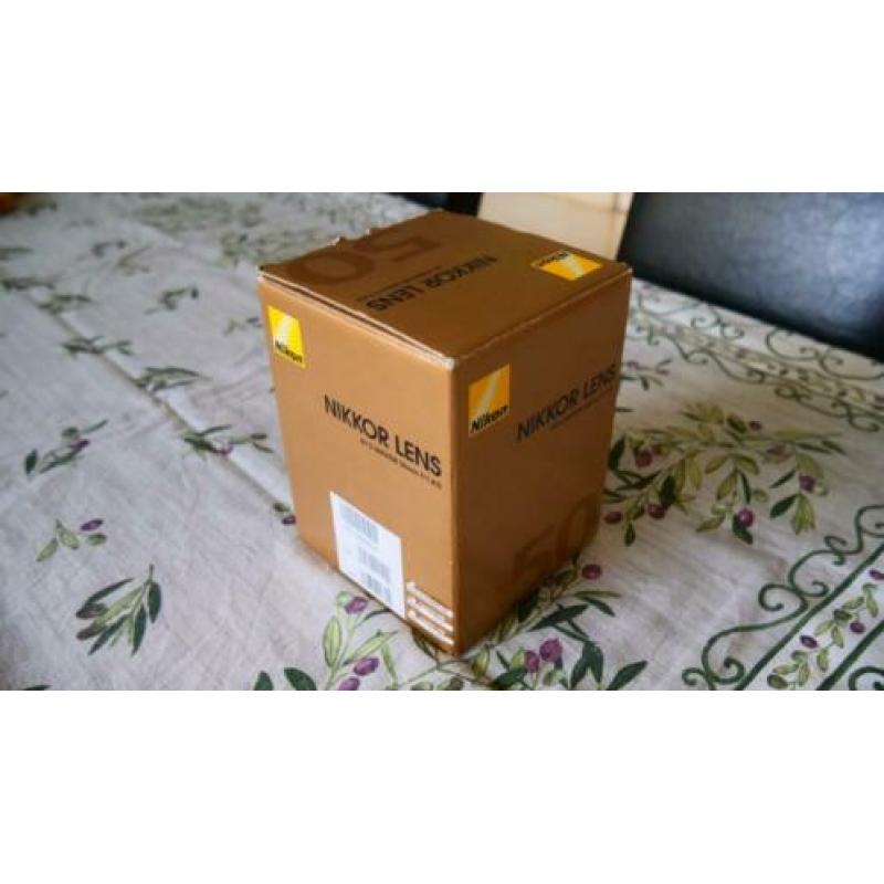 Nikon lens AF-S Nikkor 50mm 1.8 G