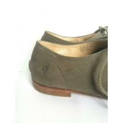 Frye veter schoenen loafers flatjes Grijs 8M 38