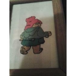 Wanddoek en schilderijtjes