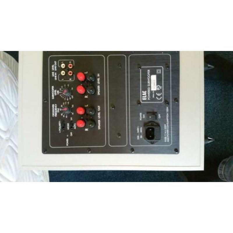 Elac center, sataliet en subwoofer te koop