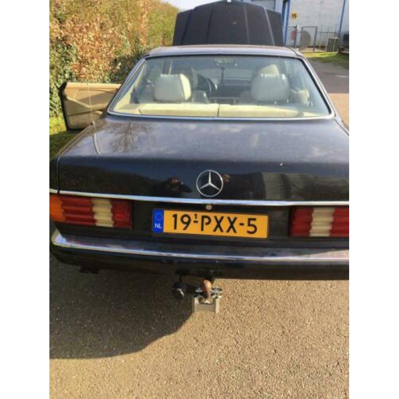 Mercedes S-Klasse 4.2 420 SEC AUT K6 1986 Zwart