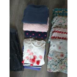 Meisjeskleding 110/116 4 funky flavours zara shoeby enz