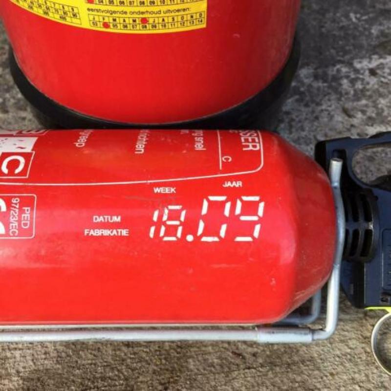 Brandblusser groot en klein gratis afhalen