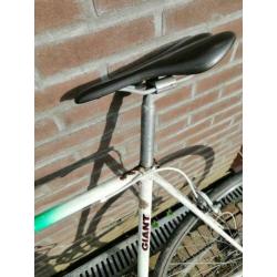 Race fiets retro Giant peleton superlite rood-groen-wit