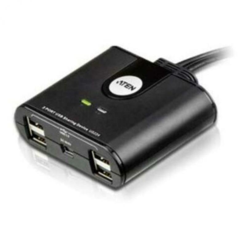 us224 2-port usb 2.0 peripheral sharing device