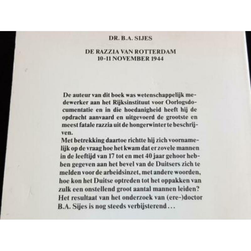 De Razzia Van Rotterdam. 10-11 November 1944