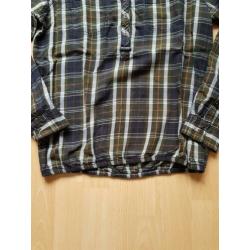 Donker groene Bien Bleu blouse maat L
