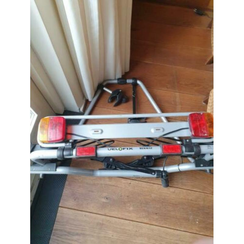 fietsdrager voor renault modus valt in de bumper