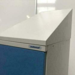 Oostwoud 2-deurs smalle stalen kledingkast Z- locker kast