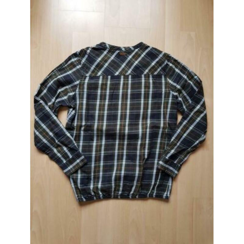 Donker groene Bien Bleu blouse maat L