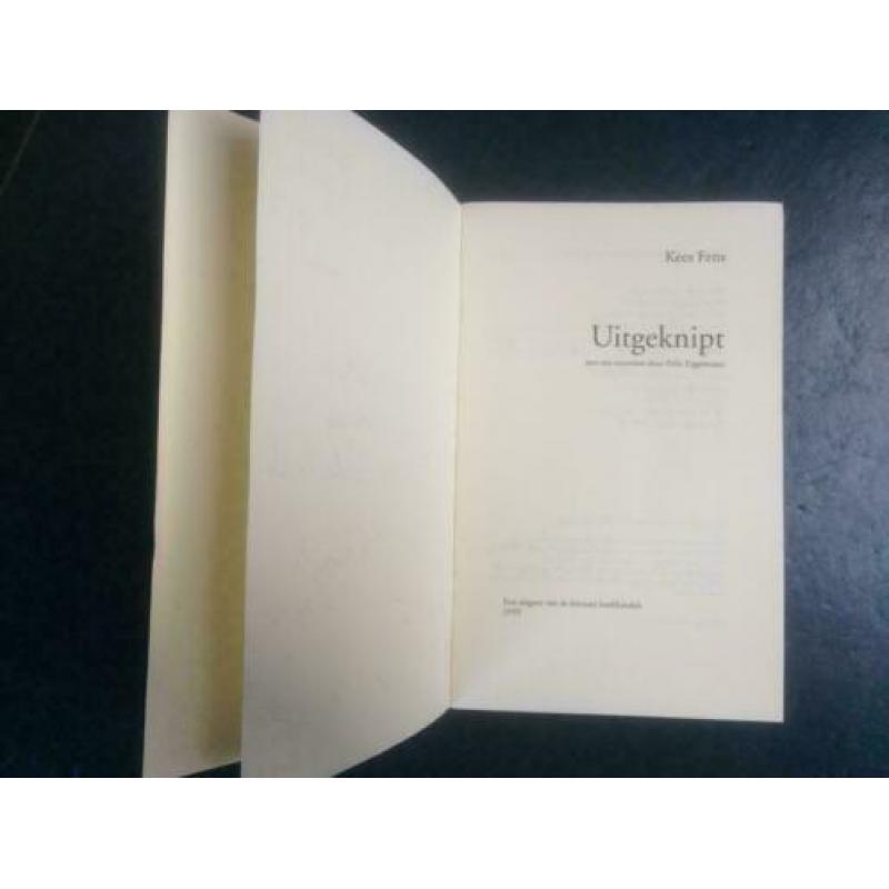 Kees Fens Uitgeknipt enige uitgave 1993.