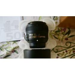 Nikon lens AF-S Nikkor 50mm 1.8 G