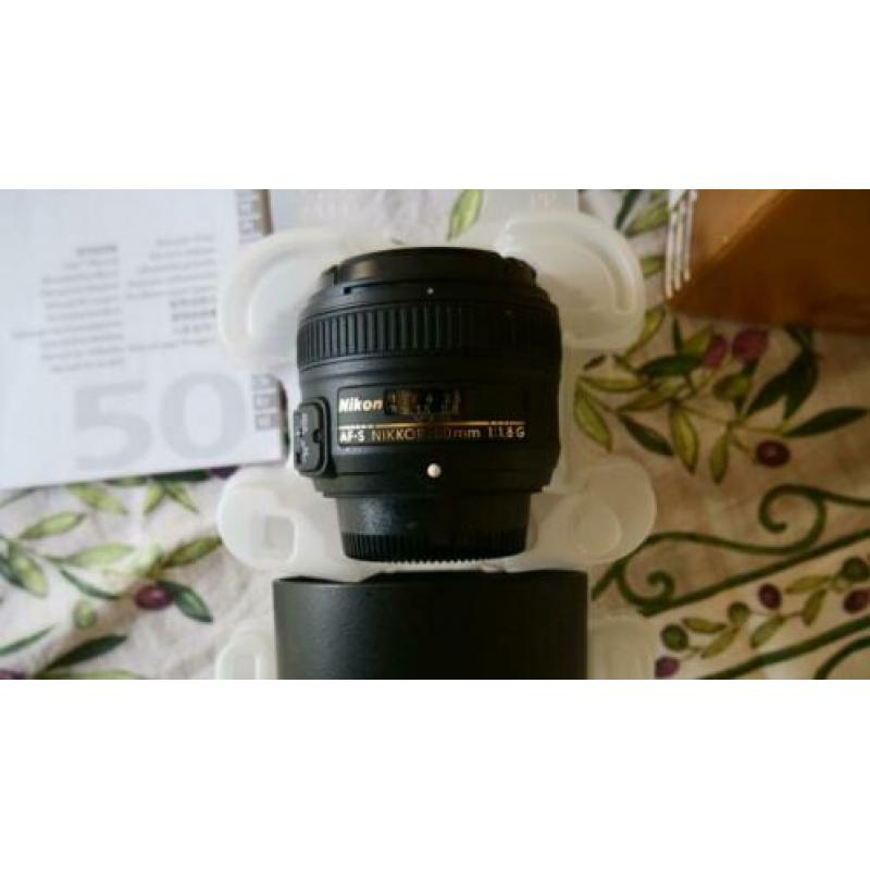 Nikon lens AF-S Nikkor 50mm 1.8 G