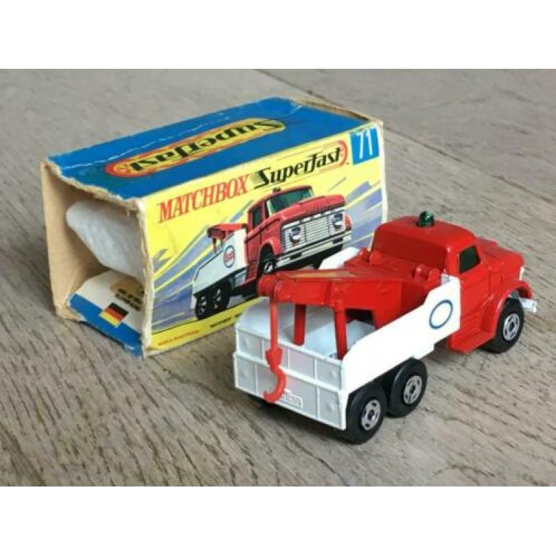 Lesney Matchbox Superfast 71 – Wreck Truck Esso