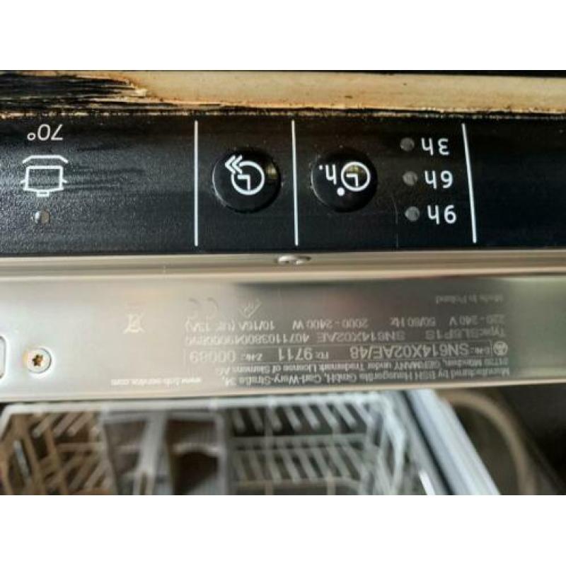 Inbouw Siemens vaatwasser. Werkt prima