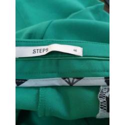 STEPS pantalon broek ZGAN groen maat 46