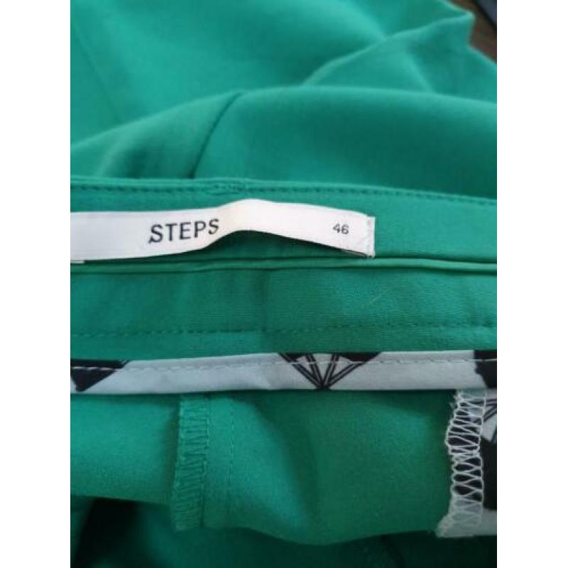 STEPS pantalon broek ZGAN groen maat 46