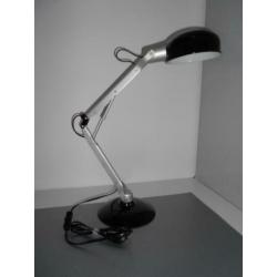 Industrieele anglepoise style tafel/bureau lamp