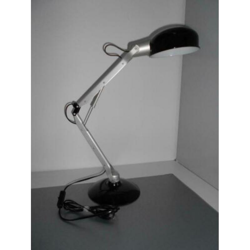 Industrieele anglepoise style tafel/bureau lamp