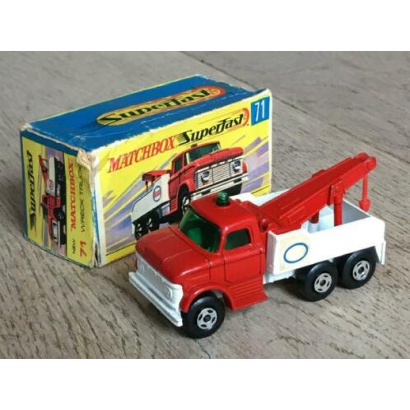 Lesney Matchbox Superfast 71 – Wreck Truck Esso