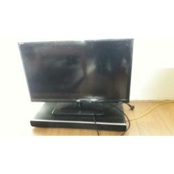 led TV JTC 32 TT inclusief TECSTAR geluidsbox voor eronder