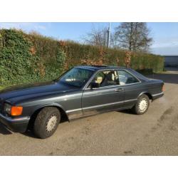 Mercedes S-Klasse 4.2 420 SEC AUT K6 1986 Zwart