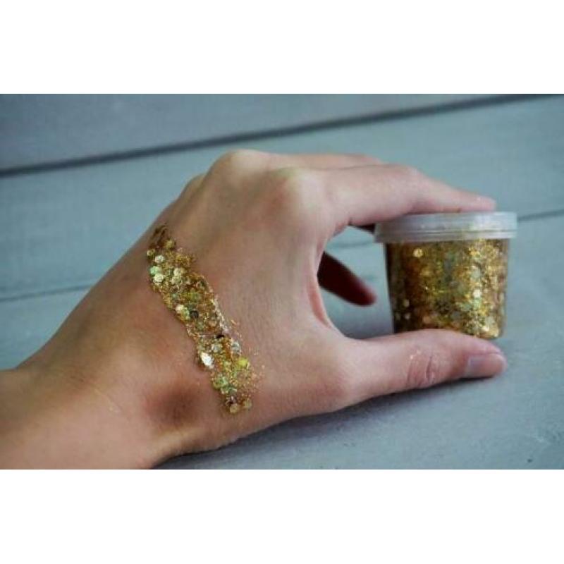 Carnaval face en body bling
