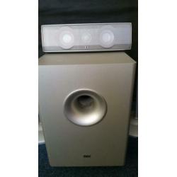 Elac center, sataliet en subwoofer te koop