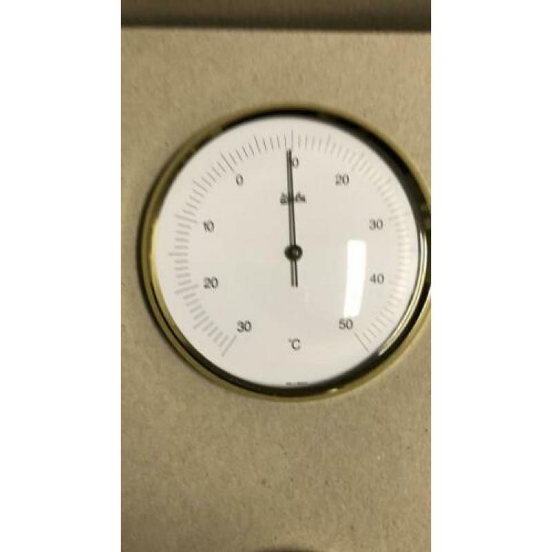 Inbouw weerstation temp en hygro meter