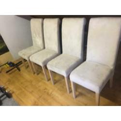 4 kamer stoelen