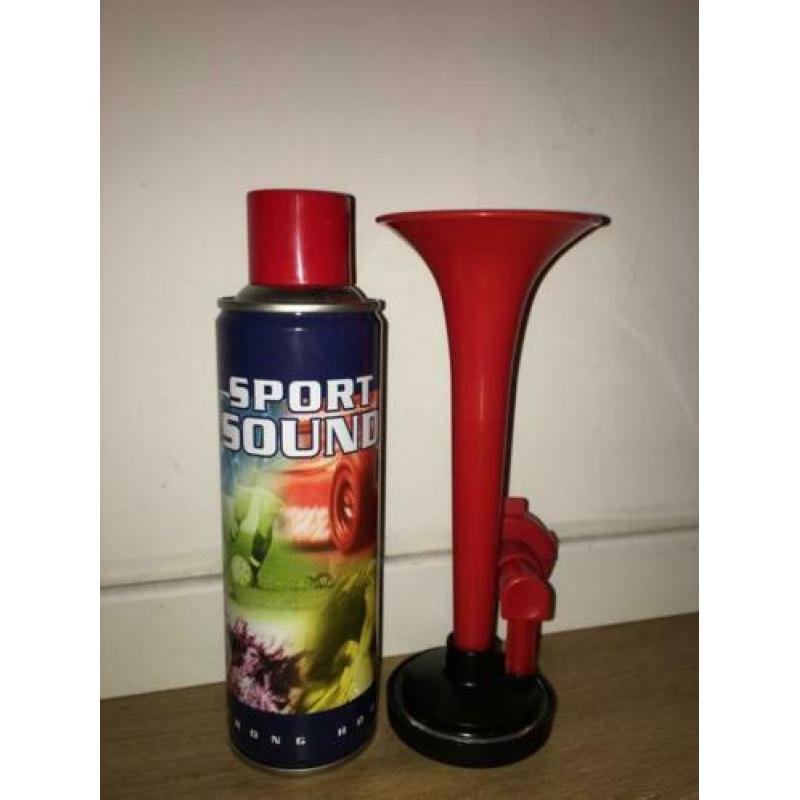 Luchthoorn/stadion toeter op gas te koop