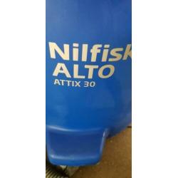 Nilfisk alto attix 30 nat en droogzuiger nieuwstaat