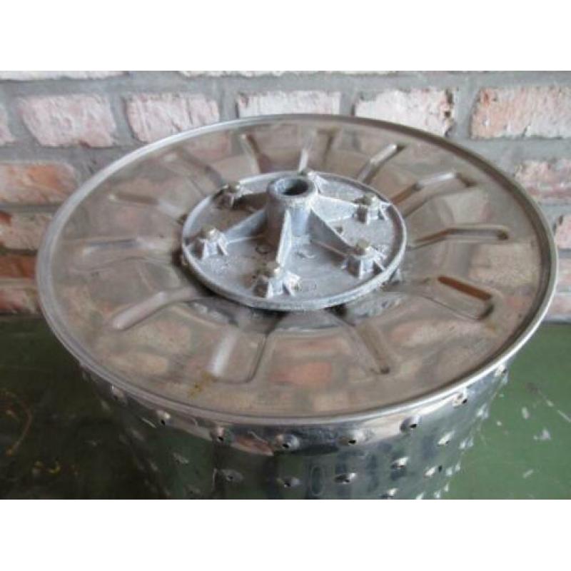 Vintage centrifuge trommel leuk om lamp van te maken