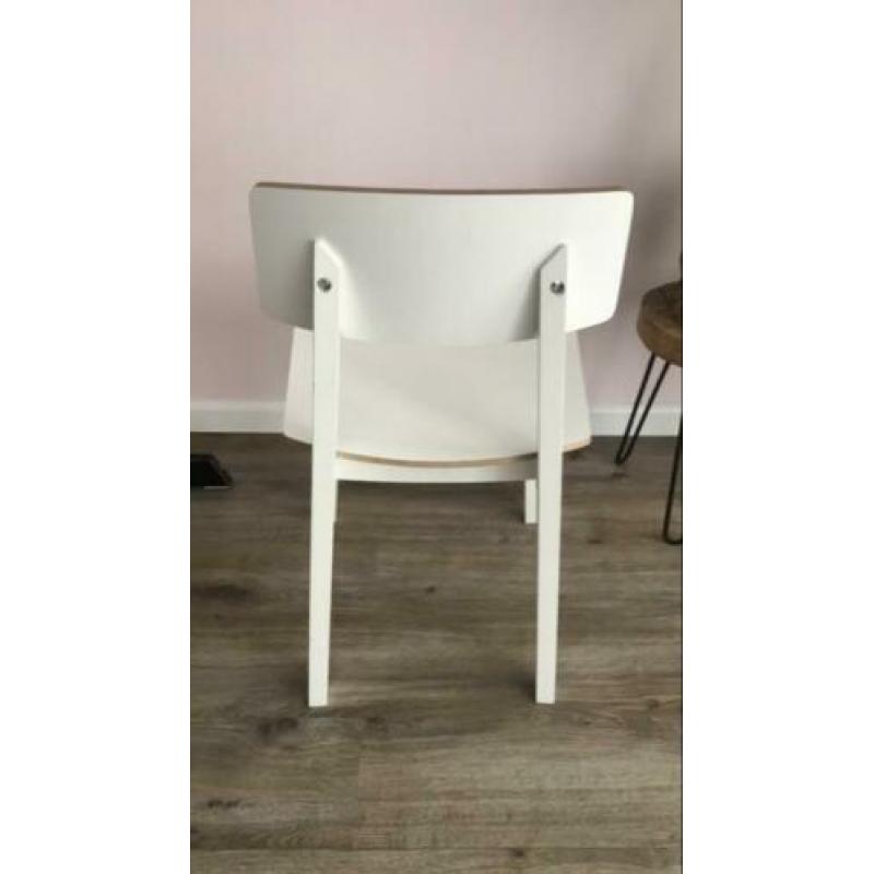 Ikea eetkamer stoelen (2 stuks) wit scandinavisch design