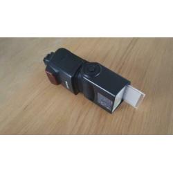 Sony HVL-F42AM Flitser + hoes, omni bounce en slave voet