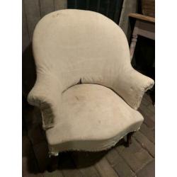 Brocante stoel.