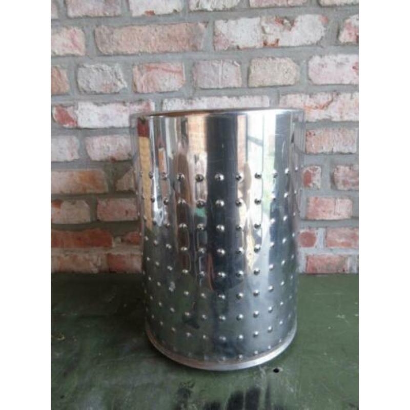 Vintage centrifuge trommel leuk om lamp van te maken
