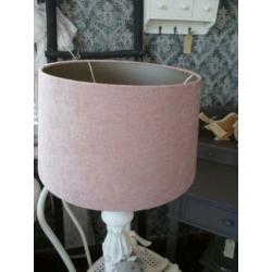 Velvet roze lampenkap, groot