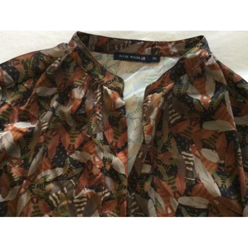 River Woods blouse maat 36 Riverwoods