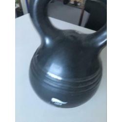 KettleBell 10kg, kunststof omhulsel