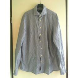 Hackett London overhemd gestreept strepen XL 43 44