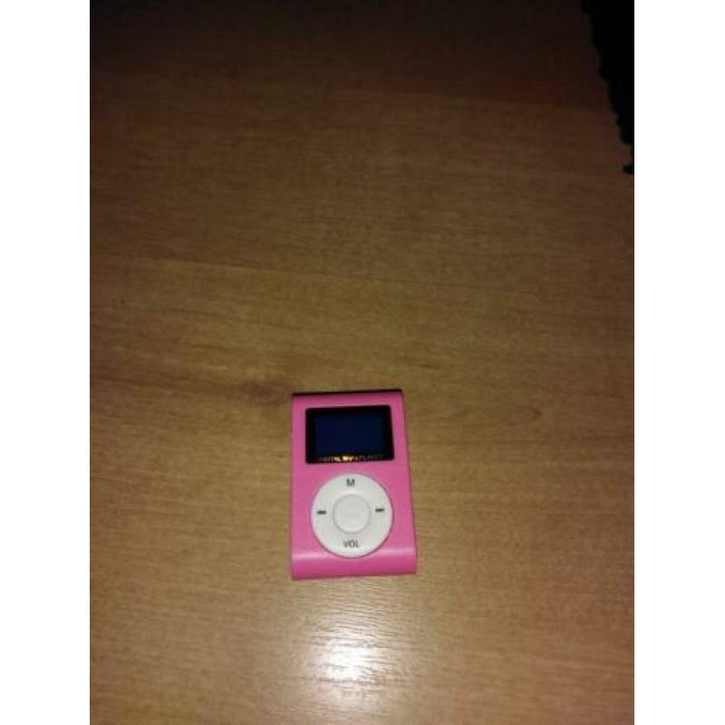 Roze mini mp3