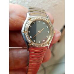 Ebel echt horloge met diamantjes dames