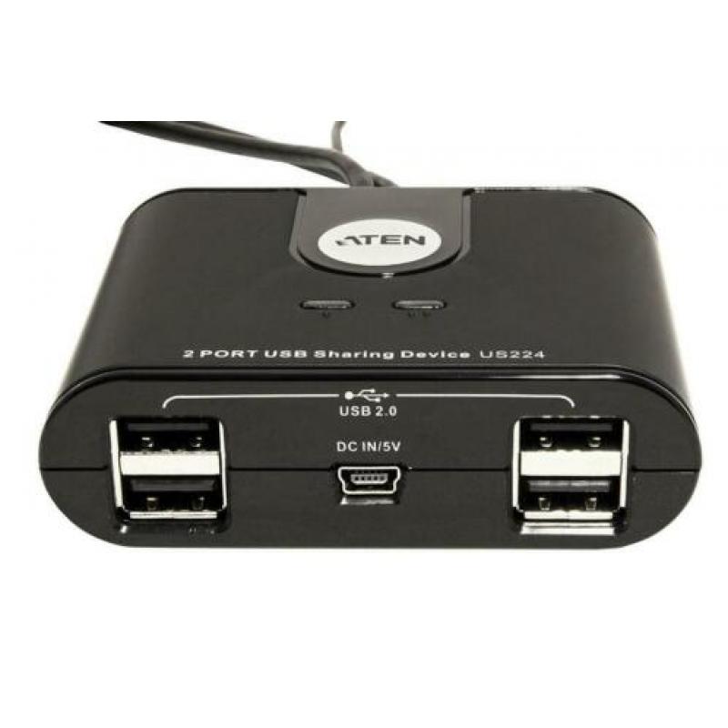 us224 2-port usb 2.0 peripheral sharing device