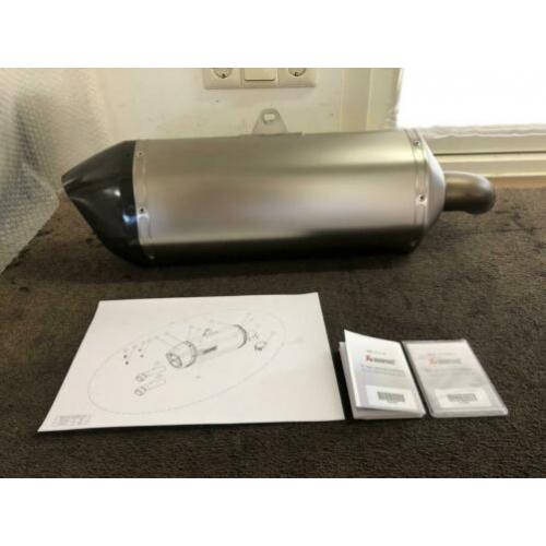 Akrapovic uitlaat demper Suzuki V-Strom Vstrom 1000 14-16