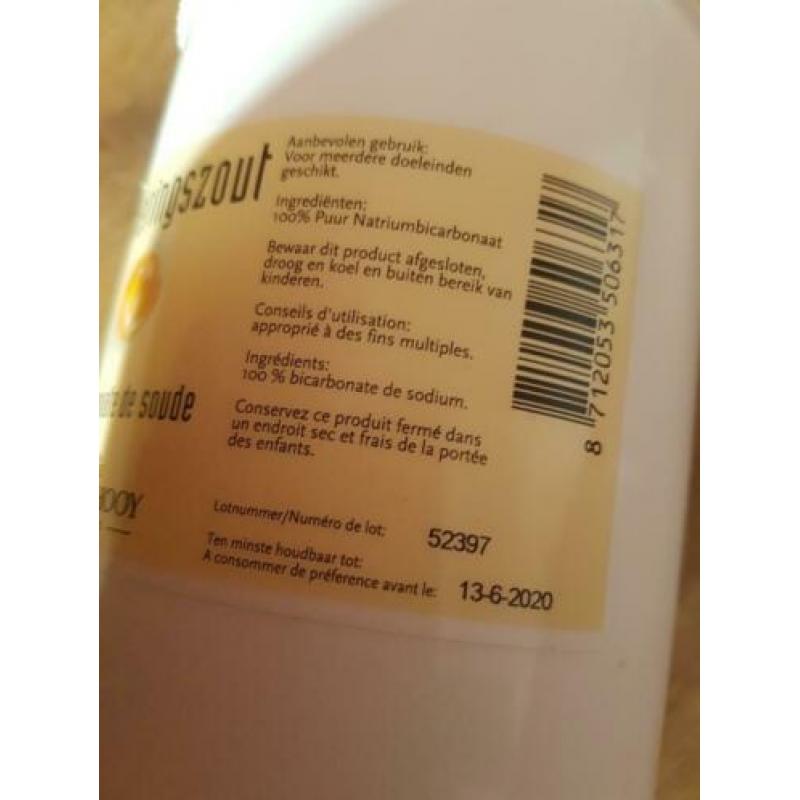Jacob Hooy Zuiveringzout baking soda