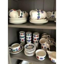 Boerenbont servies compleet